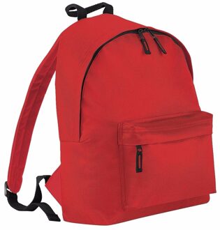 Bagbase rugzak/rugtas voor kinderen - rood - 14 Liter - boekentas/gymtas - 38 x 28 x 19 cm