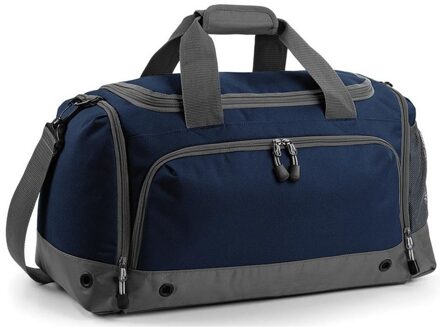 Bagbase Sporttas - 30 liter - reistas - blauw/grijs - 54x29x26 cm - weekendtassen Navy