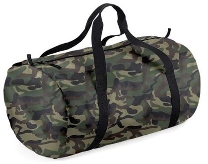 Bagbase Sporttas/weekendtas - camou groen - 32L - Reistas - 50x30x26cm - Sporttassen