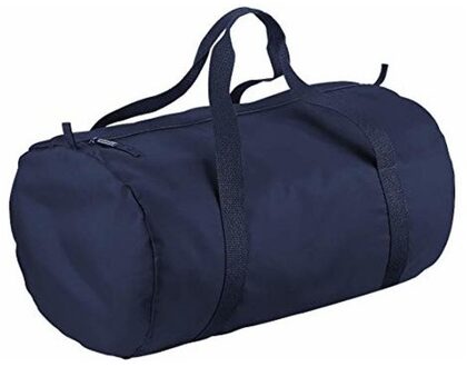 Bagbase Sporttas/weekendtas - navy blauw - 32 liter - Reistas - 50 x 30 x 26 cm - polyester - 1 compartiment