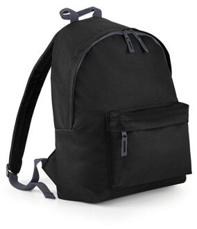 Bagbase Zwarte boekentas rugzak voor kinderen