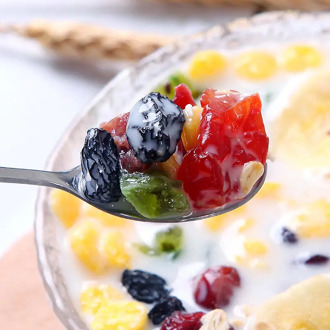 Bagged Low-Fat Mixed Oatmeal Fruit Tea Drink Dried Fruit Oatmeal Breakfast Substitute Instant Beverage Ready-to-Eat Non-Boiled