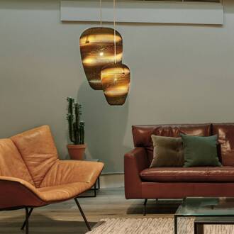 Baggy 440 kartonnen hanglamp bruin