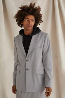 Baggy Blazer, Grey - 42