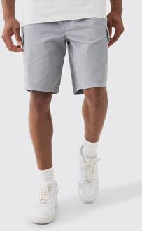 Baggy Cargo Shorts, Grey - XL