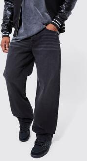 Baggy Jeans, Washed Black - 34R
