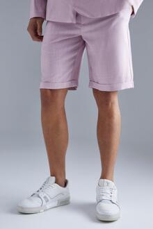 Baggy Pantalons Met Tailleband, Light Pink - 28R