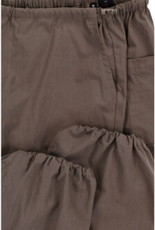 Baggy parachute broek voor meisjes in de kleur Bruin - 170/176