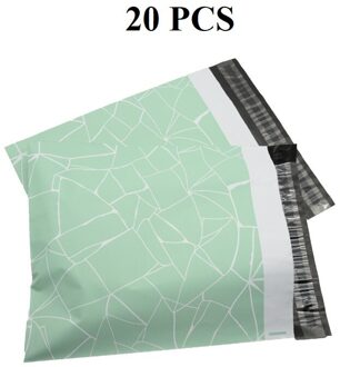 Bags 26 Cm × 33 Cm Enveloppen 10.24 Inch × 12.99 Inch Tassen Self Sealing Mailing Enveloppen kleurrijke Poly Mailer Porcelain 20 stk