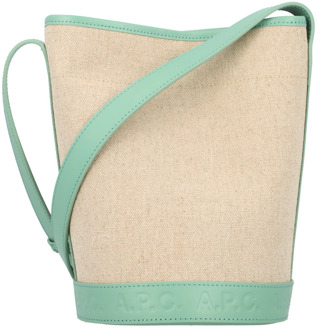 Bags A.p.c. , Green , Dames - ONE Size