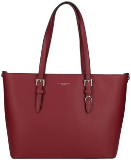 Bags Shopper bordeaux schooltas damestas Rood - H 27 x B 40 x D 14 cm