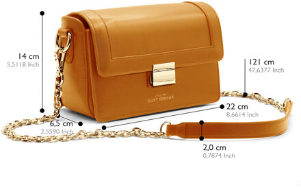 Baguette Tas Saint Cloud - maat Bruin