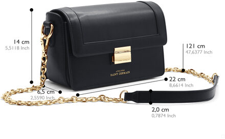 Baguette Tas Saint Cloud Zwart