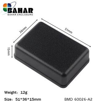 Bahar Desk-top elektronica plastic ABS 10 stuks behuizing van Bahar Enclosure51 * 38*15mm BMD60026 A1
