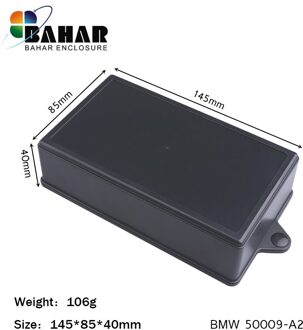 Bahar wandmontage elektronica plastic ABS 10 stuks behuizing van Bahar Behuizing 145*85*40mm BMW50009 A2