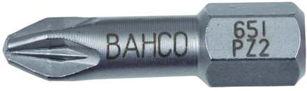 Bahco 10xbits pz2 25mm 1/4" rvs | 65I/PZ2