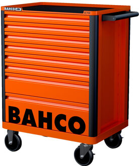 Bahco 1472K8 | E72 Gereedschapswagen | Oranje | 1472K8 - 8 Lades