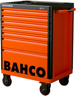 Bahco 1477K7 | E77 Premium Gereedschapswagen | Oranje | 7 Lades - 1477K7
