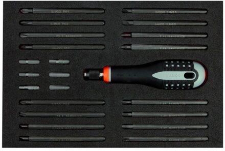 Bahco 22 delige ergo set in foam inl | BE-8576