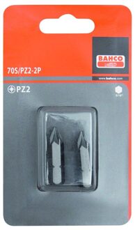 Bahco 2xbits pz 2 32 mm 5/16" | 70S/PZ2-2P