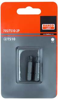 Bahco 2xbits torq-set 10 32 mm 5/16" | 70S/TS10-2P