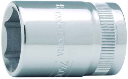 Bahco 3/8" dop zeskant op kaart mt 22 | SB7400SM-22