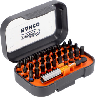 Bahco 66IM/31C-1 | 1/4" Impact Torsie Bit Set | Voor Sleuf/ Phillips/Pozidriv/TORX®/Hex Head Schroeven | 31 stuks - 66IM/31C-1