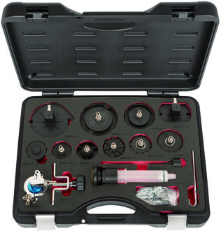 Bahco Adapterset voor dop hoofdremcilinder | voor het ontluchten van het remsysteem - BBRAS14