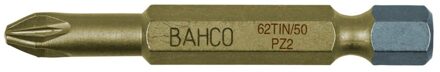 Bahco bit pz1 50mm 1/4" dr tin | 62TIN/50PZ1