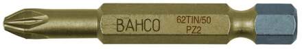 Bahco bit pz2 50mm 1/4" dr tin | 62TIN/50PZ2