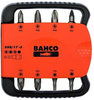 Bahco bits set 17pcs pz,ph,torx,hex | 59S/17-3