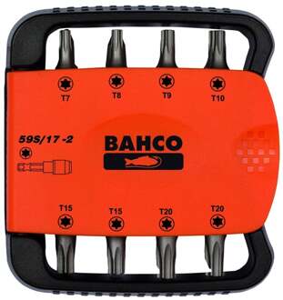 Bahco bits set 17pcs torx | 59S/17-2