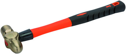 Bahco Bolbankhamer | fiberglas handgreep | vonkvrij | aluminium brons | 300 g - NS506-300-FB