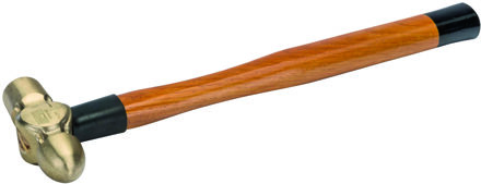 Bahco Bolbankhamer | houten handgreep | vonkvrij | aluminium brons | 340 g - NS506-300