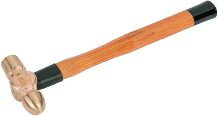 Bahco Bolbankhamer | houten handgreep | vonkvrij | koper beryllium | 450 g - NSB506-450