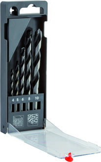 Bahco Borenset voor beton | hardmetalen punt - 5-delig - 4643-PB