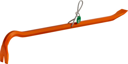 Bahco Breekijzer | met metalen veiligheidsring | met gebogen en plat uiteinde | 685 mm - TAHWBB700