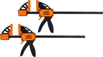 Bahco Compacte snelklem | 300mm | QC-300A-2P - Duoverpakking
