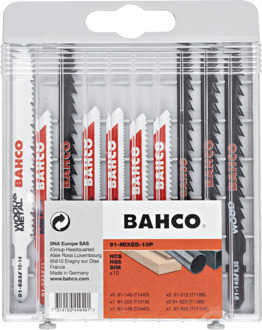 Bahco Decoupeerzagenset mix | 10-delig - 91-MIXED-10P