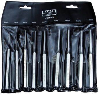 Bahco Doorslagenset | zeskantschacht - 9-delig - in kunststof houder - 3734NS/9