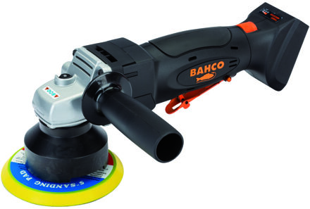 Bahco Draadloze excentrische schuurmachine met schuurschijf van 5" (18 V) - BCL33AP1