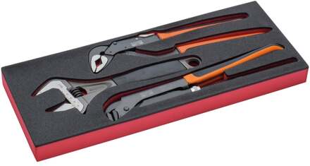 Bahco Foaminlay Fit&Go 1/3 met moersleutels en tangen - 3-delig - FF1E5007