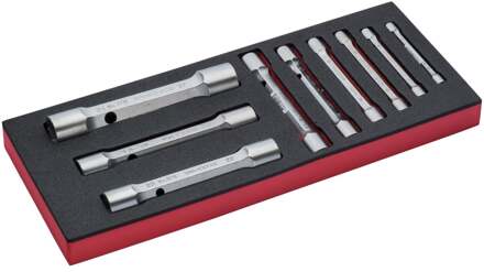 Bahco Foaminlay Fit&Go 1/3 met pijpsleutels - 9-delig - FF1E3008