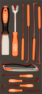 Bahco Foaminlay Fit&Go 1/3 met priemen | haken en messen - 11-delig - retailverpakking - FF1E5011EH