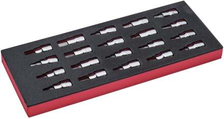 Bahco Foaminlay Fit&Go 1/3 met schroevendraaierdopsleutels 1/2" - 20-delig - FF1E2209