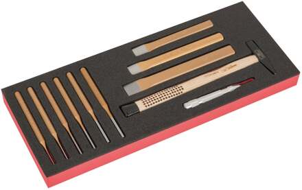 Bahco Foaminlay Fit&Go 1/3 met slaggereedschap - 11-delig - FF1E5002