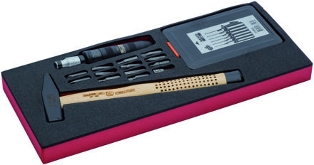 Bahco Foaminlay Fit&Go 1/3 met slaggereedschap en bits - 35-delig - FF1E5004