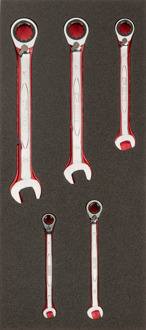 Bahco Foaminlay Fit&Go 1/3 met sleutels - 5-delig - retailverpakking - FF1E3010EH