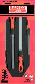 Bahco Foaminlay Fit&Go 1/3 met vijlen - 4-delig - retailverpakking - FF1E5015EH