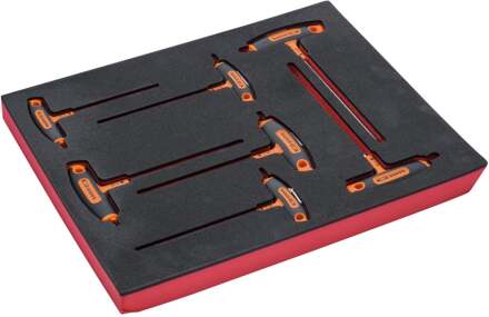 Bahco Foaminlay Fit&Go 2/3 met schroevendraaiers | T-greep | TORX® - 7-delig - FF1F1007